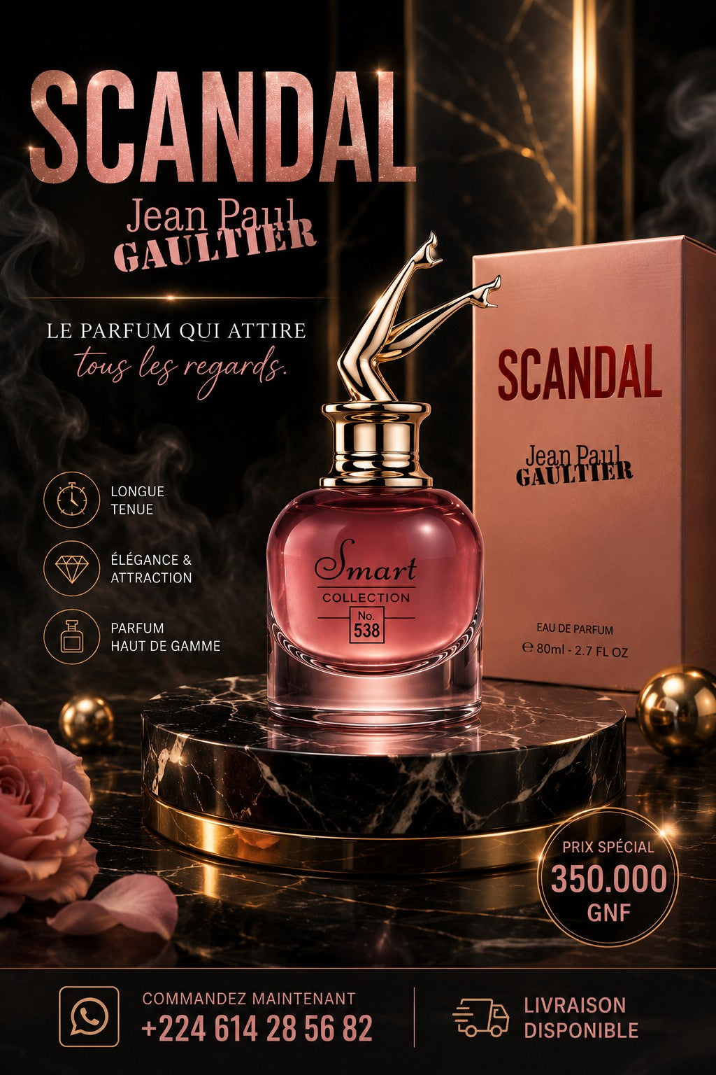Scandal smart Collection N°538 – Eau de Parfum Femme