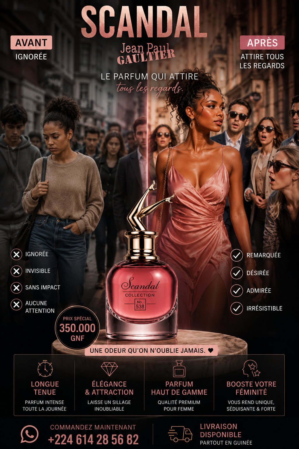 Scandal smart Collection N°538 – Eau de Parfum Femme